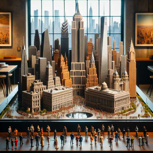 Skyline figure of New York City