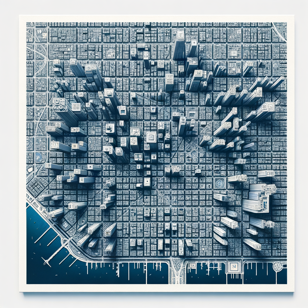 3D visual Painting art square